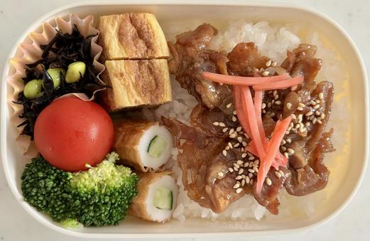 本日のお弁当 本日のお弁当の写真