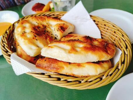 トルコ料理屋のパン トルコ料理,スパイシー,エスニックの写真素材