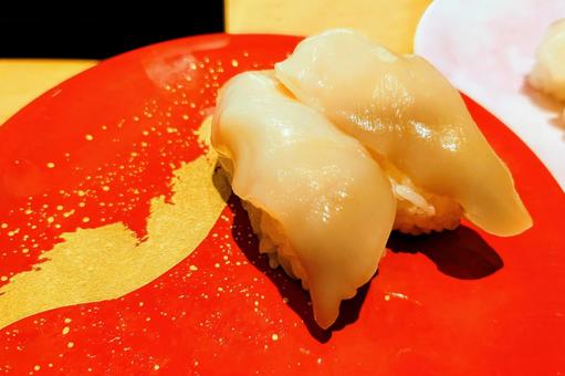 美味しいお寿司(ホッキ貝) 美味しいお寿司(ホッキ貝) 寿司,ホッキ,和食の写真素材