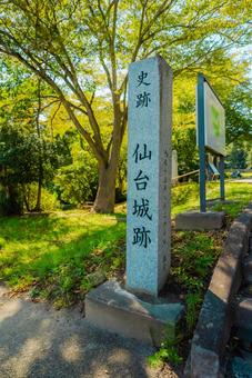 【宮城】仙台城跡 【宮城】仙台城跡の写真