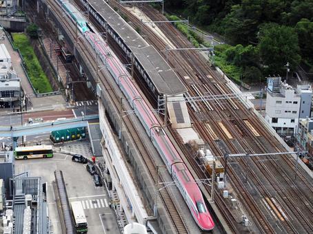 新幹線 新幹線 新幹線,超特急,電車の写真素材