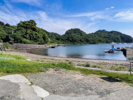 須崎柿崎線ドライブ 柿崎から見る下田の海 須崎柿崎線ドライブ 柿崎から見る下田の海 海,太平洋,南伊豆の写真素材