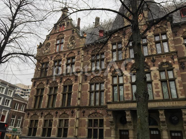 ハーグの街並み ハーグ,オランダ,ヨーロッパの写真素材