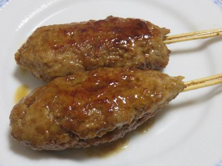 つくね 手作りつくね,豚ひき肉,献立の写真素材