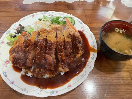 かつめし かつめし,加古川,料理の写真素材