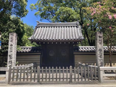 安国山聖福寺 聖福寺,福岡市博多区,史跡の写真素材