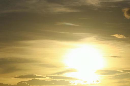 夕空 夕空の写真