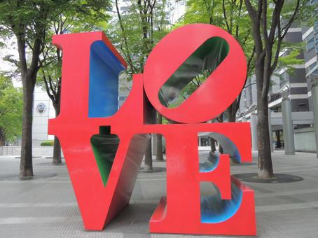 Shinjuku LOVE, nishi shinjuku, object, monument, JPG