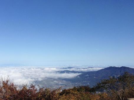 山と空と雲 山と空と雲の写真