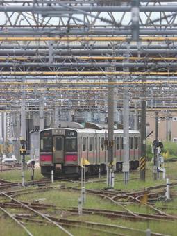 JR東日本701系電車 701系,jr東日本,東日本旅客鉄道の写真素材