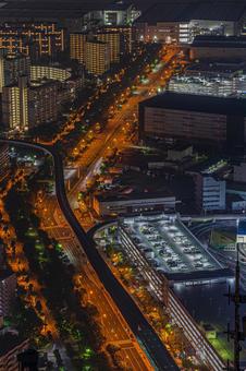都市夜景 都市夜景 都市夜景,夜景,夜の写真素材