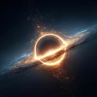 宇宙の摂理:時空を歪めるブラックホール 宇宙の摂理:時空を歪めるブラックホールの写真
