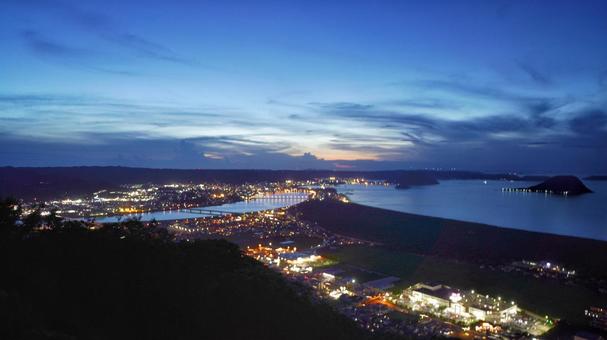 息を吞む鏡山からの風景 息を吞む鏡山からの風景の写真