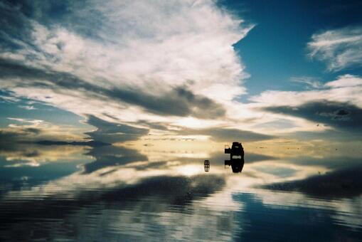 ウユニ 絶景 ウユニ 絶景の写真