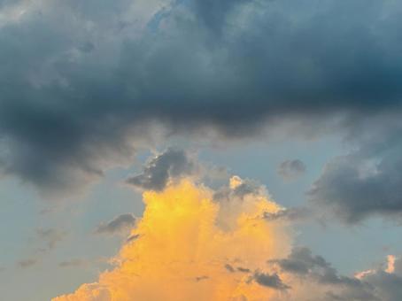 不思議な雲 不思議な雲の写真