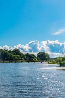 北海道 月形町 皆楽公園の風景 北海道 月形町 皆楽公園の風景 北海道,月形,月形町の写真素材