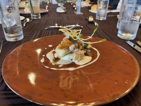 イタリア料理 魚のポワレ イタリア料理 魚のポワレの写真