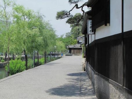 【風景写真】倉敷の風景 倉敷市,街並み,観光地の写真素材