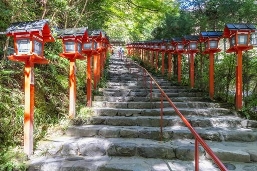 京都 貴船神社 本宮 参道 京都 貴船神社 本宮 参道 貴船神社,貴船,神社の写真素材