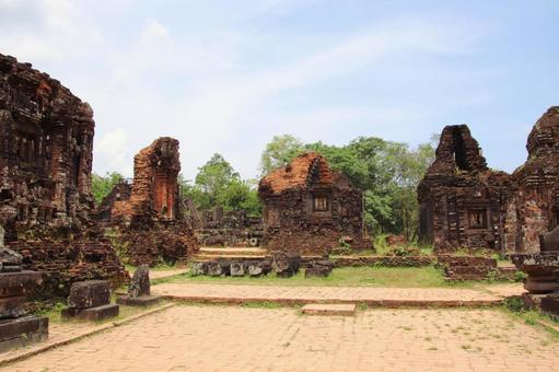 ベトナムの世界遺産ミーソン遺跡 ベトナムの世界遺産ミーソン遺跡の写真