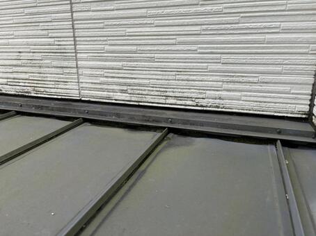 ガルバリウム　屋根　汚れ ガルバリウム,屋根,汚れの写真素材