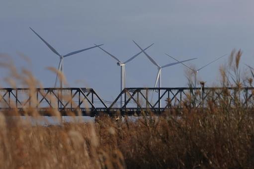 風力発電機 風力発電機の写真