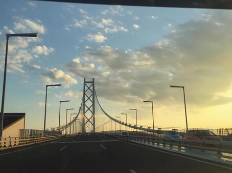 明石海峡大橋 明石海峡大橋の写真
