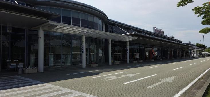 福島空港の風景 福島空港の風景 福島空港,福島,風景の写真素材