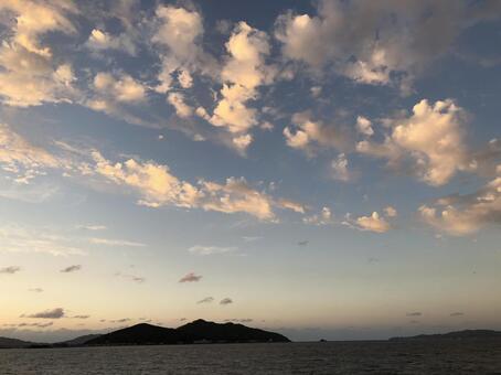 海と雲 海と雲の写真