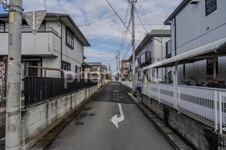 桶川市の住宅 住宅,建物,家の写真素材