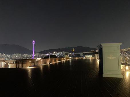 釜山 夜景 釜山 夜景の写真