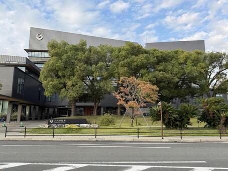 八代の役場 熊本,施設,八代の写真素材