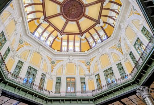 東京駅丸の内駅舎 東京駅,丸の内駅舎,丸の内の写真素材