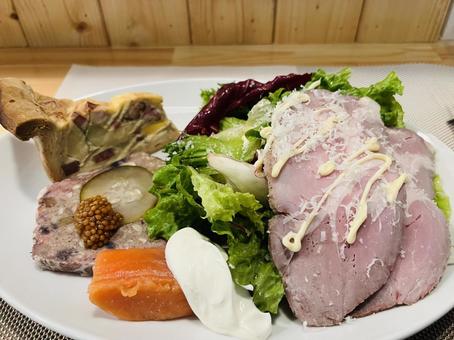 オードブル 料理,前菜,オードブルの写真素材