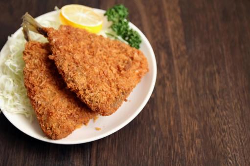 アジフライの皿盛り アジフライの皿盛り アジフライ,魚料理,揚げ物の写真素材