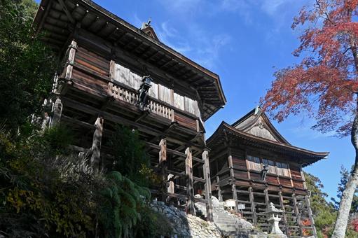 滋賀・大津市 日吉大社 奥宮 八王子山,牛尾宮,三宮宮の写真素材