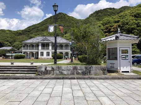 三角西港 龍驤館 三角西港 龍驤館 日本の風景,フォトジェニック,海の写真素材
