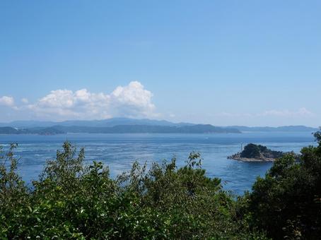 島影から 島影からの写真