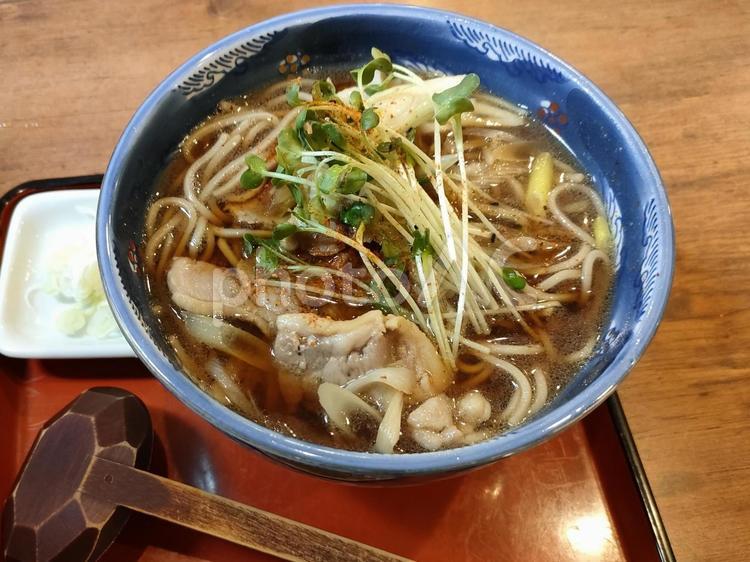 鴨南蛮そば グルメ,料理,食べ物の写真素材