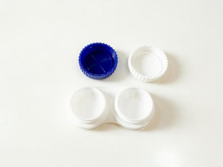 Photo, contact lens, case, container, 