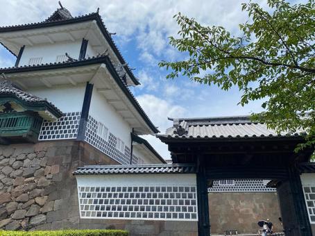 金沢城址 金沢城址 金沢城址,公園,金沢の写真素材