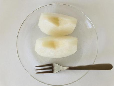 梨(カット)1 梨(カット)1 梨,なし,食べ物の写真素材