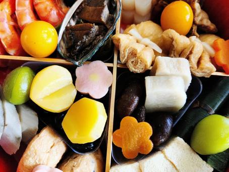 色鮮やかなおせち料理 色鮮やかなおせち料理 おせち料理,お正月,年末年始の写真素材