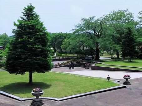 旧小坂鉱山事務所とその周辺22 旧小坂鉱山事務所とその周辺22 広場,公園,銅像の写真素材
