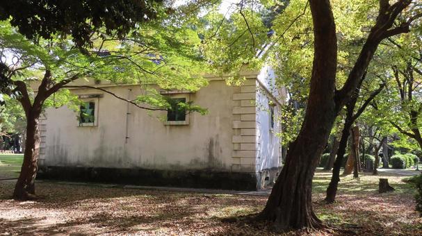 名古屋城　御深井丸　乃木倉庫 名古屋城,尾張徳川家,御三家の写真素材