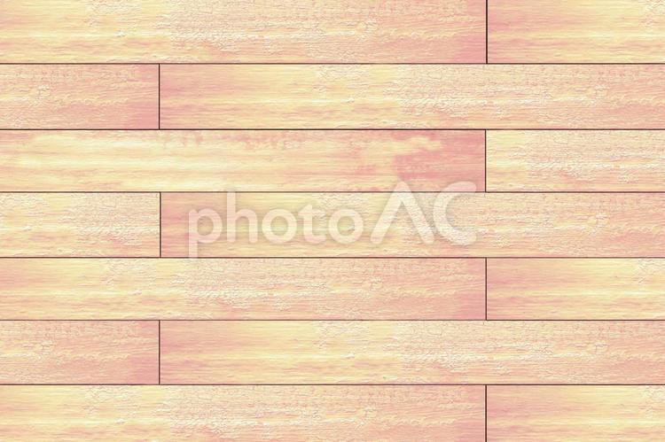 ピンクの木板張の壁イメージ 木,質感,厚板の写真素材