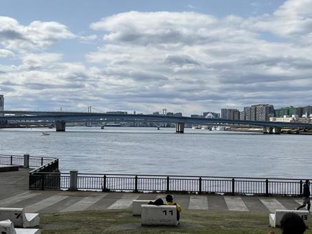 海と橋 海と橋の写真