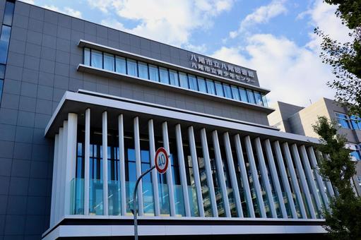 八尾市立八尾図書館八尾市立青少年センター 図書館,八尾市立八尾図書館,八尾市立青少年センターの写真素材
