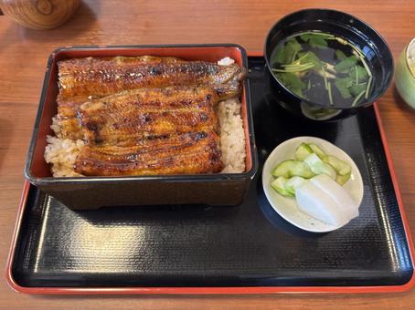 鰻重 鰻重,うな重,うなぎの写真素材