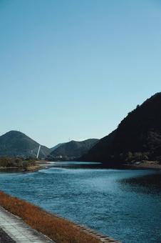 川 川,河,一級河川の写真素材